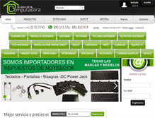 Tablet Screenshot of lacasadelacomputadora.com.uy